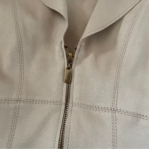 Proportion petite, Conrad C cream microfibre suede blazer sz4 - Picture 3 of 9